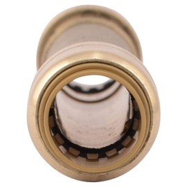 SharkBite U3016LFA Slip Coupling 3/4 inch, Repair Plumbing Fitting Pipe Connector, Push-to-Connect, Copper, CPVC