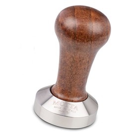 Metallurgica Motta 51 mm Coffee/Espresso Brown Tamper With Stainless Steel Flat Base