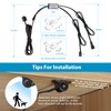 Litever LED Safe Light Kit. Human Motion Sensor Activated. 6