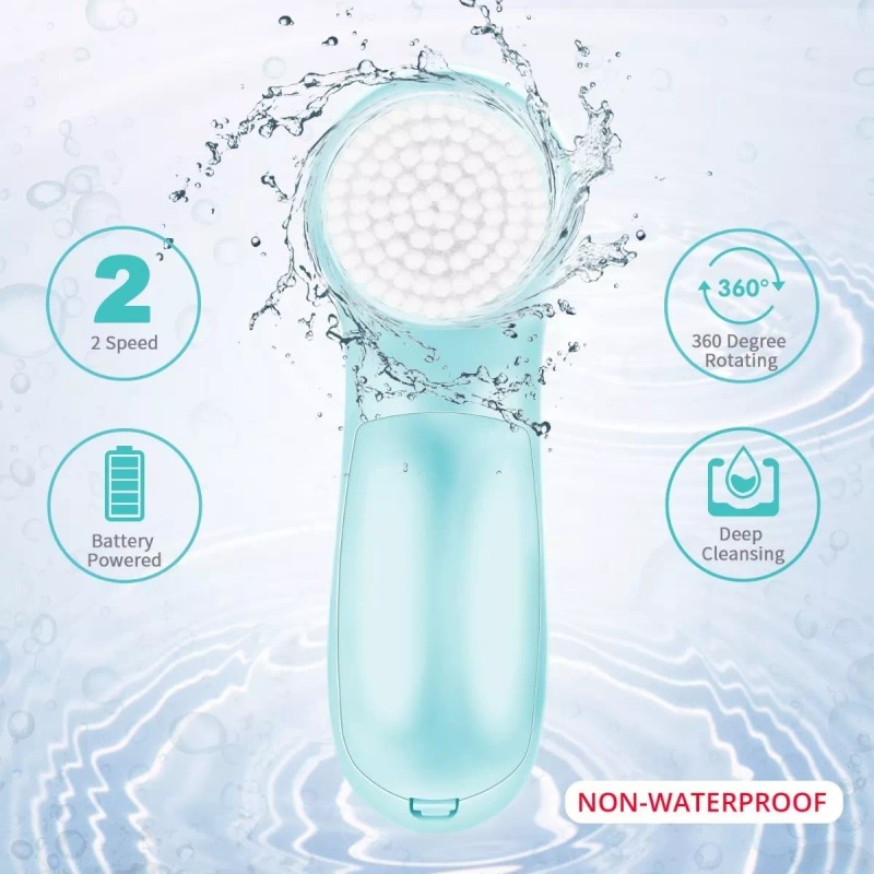 Fabuday Cepillo Eléctrico Giratorio De Limpieza Facial 7 En 1.
