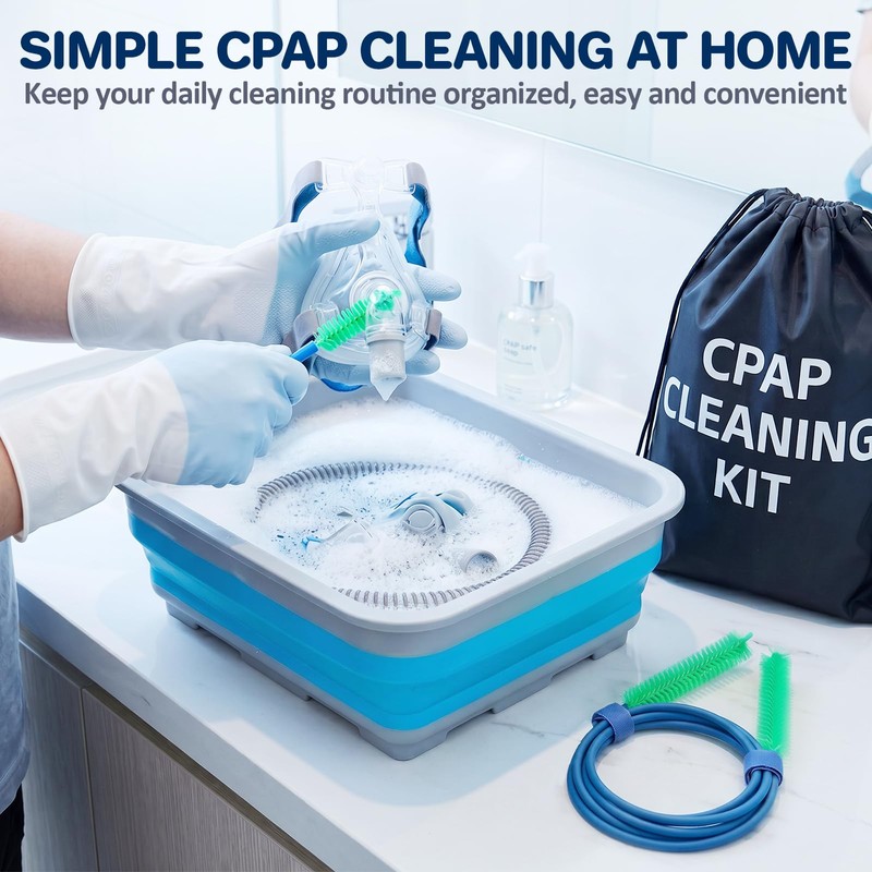 5-Piece CPAP Cleaning Kit for CPAP Hose & Mask, CPAP