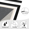JSIWOTH 9.8 Ft Peel and Stick Wall Molding Trim, Matte