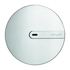 Wirquin 30723383 ABS Slim+ Dome for Drain Fittings Chrome-Plated