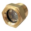 Air compressor Oil Sight Glass, 1 NPT Male Hex Head