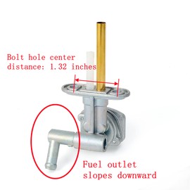 MOTO1988 Fuel Valve Petcock Tank Switch & Knob Lever For Kawasaki Prairie 360 KVF360 2003-2013 Prairie 400 1997 1998