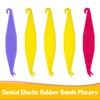 500 Pcs Orthodontic Elastic Rubber Bands, 3.5 Ounces Heavy Dental