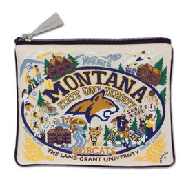 catstudio Montana State University Collegiate Zipper Pouch Purse | Holds Your Phone, Coins, Makeup, Dog Treats, & Tech Tools