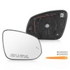 maXpeedingrods Passenger Side Power Heated Mirror Glass Replacement for Toyota