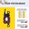Hycline 4-Pistons Ebike Hydraulic Brake Set: Zoom H876E 2-PIN Power-Off