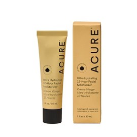 Acure | Crema facial hidratante por 12 horas | Desestresa y desinflama con antioxidantes y adaptógenos, 30 ml