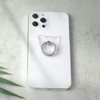 [2 Pack] Transparent Diamond Setting Cell Phone Ring Holder Stand,360
