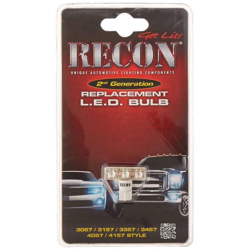 Recon 264180AM LED Bulbs,Amber