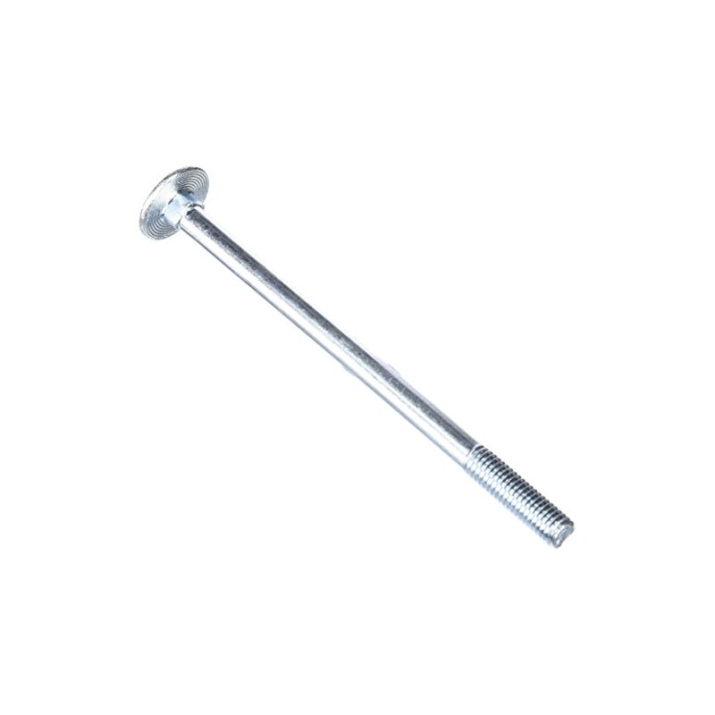 Merriway BH04827 (25 Pcs) Carriage Bolts with Nuts, M6 x