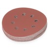 YoiYee 800 Grit Sanding Discs Pads, 8 Holes, 125mm/5-inch Hook