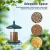 Bird Feeder for Outdoors, Holds 1.50LB Seeds,