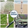 Wowangce 100 Pcs 4 Inch Ball Bungee Cords Tarp Tie
