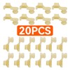 SECLUDE 20PCS Tailgate Handle Lock Rod Retainer Clip 3/16 Rod