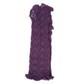 Invero, Missy Merino Arm Warmers Plain 100% Wool, purple