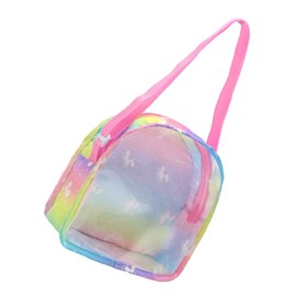 Toyvian Toy Storage Bag Dolls Handbag Child Travel Bag Doll Bag Doll Costume Bag Doll Tote Carrying Case Mini Doll Pouch Doll Carrier Bag Figure Display Bag Dolls Changing Bag Cloth