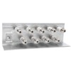 Premium X Earth Angle 9-Way Earthing Rail Double Row SAT