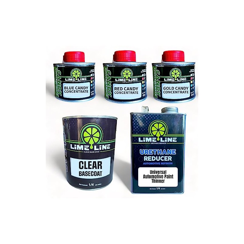 LiME LiNE 4 oz Transparent Candy Concentrate, Solvent base Automotive