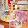Pack of 31 Gnome Accessories, 1:12 Miniature Food Dollhouse, Miniature