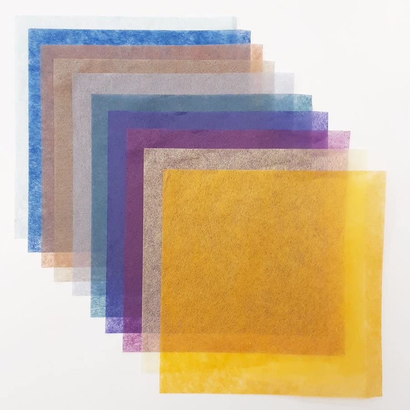 Horindo Ultra Thin Dyed Washi Paper Set, 20 Colors x