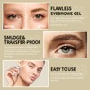 KIMUSE Eyebrow Gel, Eye Brow Tint, Waterproof, Long-Lasting, Smudge-Proof, Transfer-Proof