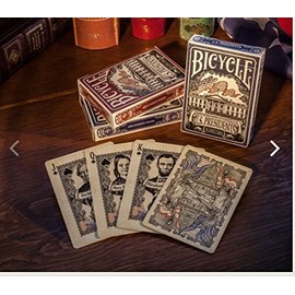 Bicycle U.S. Presidents Playing Cards (Red Retail Version)