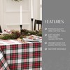 Elrene Home Fashions Christmas Classic Holiday Plaid Cotton Tablecloth, Holiday