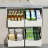 Extendable Kitchen Drawer, Extendable Kitchen Organisers, No Drilling, Metal Kitchen