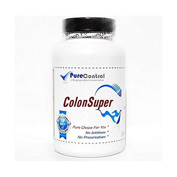 ColonSuper Colon Detox // 180 Capsules // Pure // by PureControl Supplements
