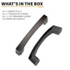 AOOTOCH 10 Pack Oil Rubbed Bronze Cabinet Pulls 3 Inch
