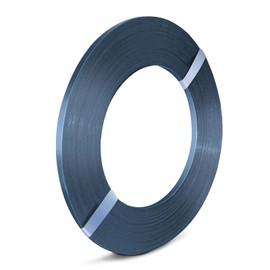 NVOYAJUAN Bluing Steel Strapping Coil 5/8" x .020" x 311' Metal Banding Strap Break Strength 1550 lbs Heavy Duty Pallet Strapping Roll