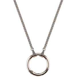 Guran Stainless Steel Loop Anti-Lost Chain for Sunglasses Eyeglass Necklace Holder Ring Holder, Steel Chain, Large