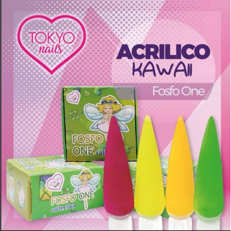 Coleccion Kawaii Acrilicos Tokyo Nails
