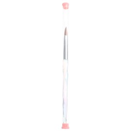 Baluue Nail Art Brush Transparent Gradient Handle Nail Painting Pen for Manicure Material for Professional Salons and Home Use Accessory
