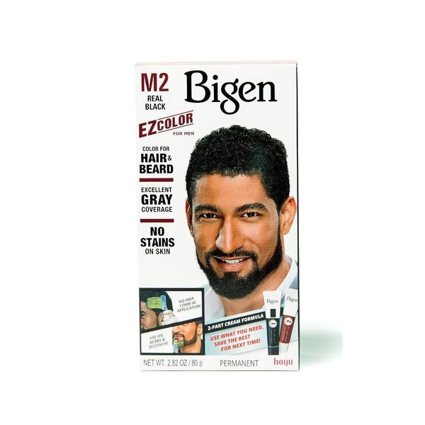 Bigen Ez Color For Men M2 Real Black Kit (3