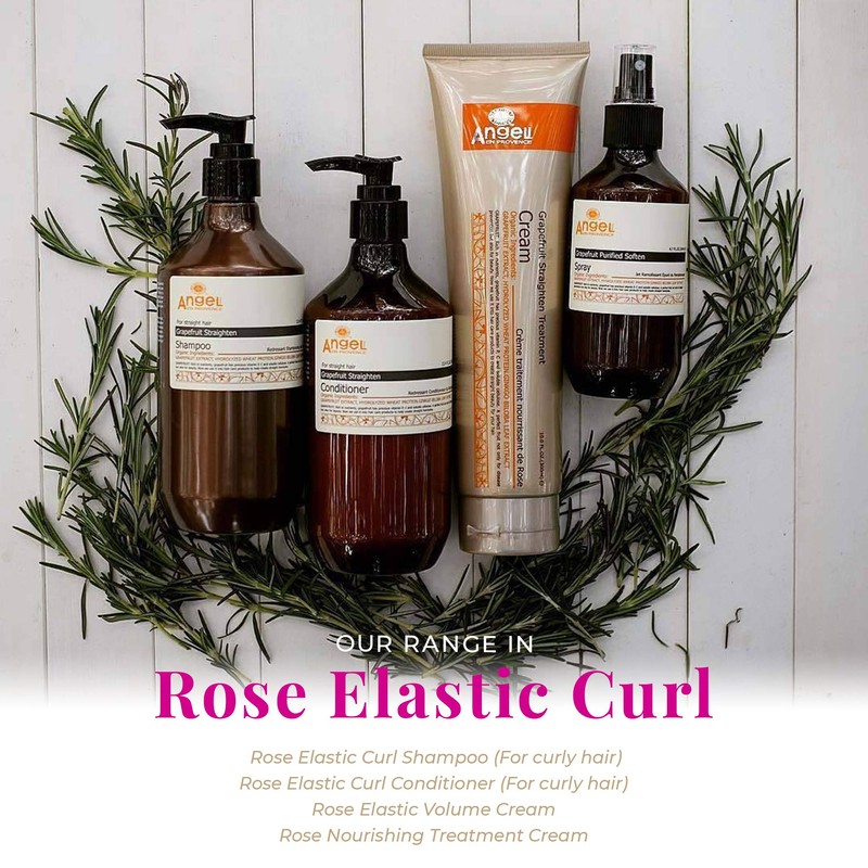 Angel en Provence - Organic Rose Elastic Curl Shampoo (Natural