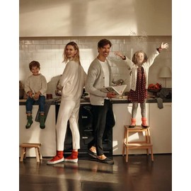 FALKE Unisex Children's Cosyshoe House Socks, Wool, Black, Grey, Many Other Colours, Reinforced Slipper Socks without Pattern, Breathable, Plain, Nub, Print, Non-Slip on the Sole, 1 Pair, Grey (light grey 3400)