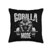 Gorilla Mode | Lifting Weights Gym Workout Beast Motivation Throw