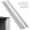2 Pack Heavy Duty Piano Hinges, 24 Inch x 3