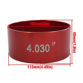 LVOUP Engine Piston Ring Compressor Tool Compatible for 4.030 Inch Bore Tapered