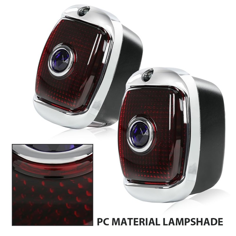 DOTCOM Tail Lights Assembly Rear Lamps, Compatible with Chevy GMC