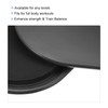sourcing map Exercise Core Sliders, Oval Glider Discs with Feet