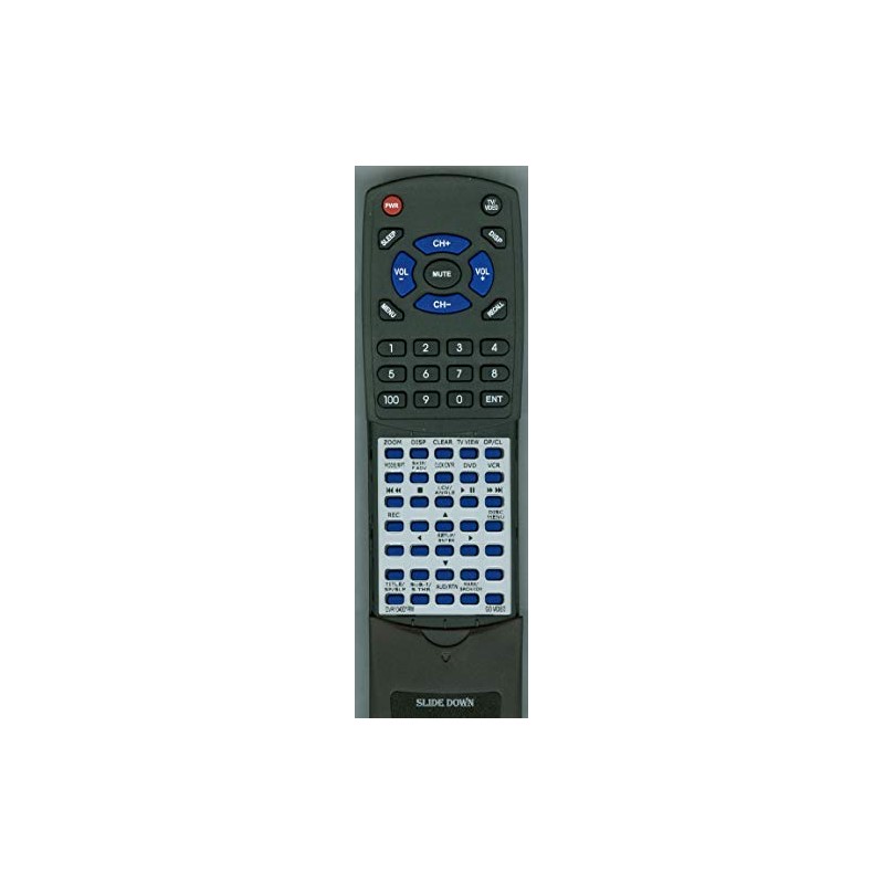Replacement Remote Control for GO Video AC5900058E, DVR4400, DVR104001RM, DVR4000