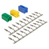 tomzz Audio 5800-090 Mini ISO Plug Set Green Yellow Blue