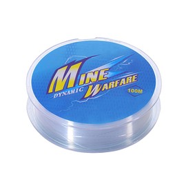 100 M 3-40lb Tangle-Free Nylon Fishing Line for Bass Trevally Trout Pike in Saltwater Freshwater, Clear Fishing Wire with Strong Tension for Fishing Hanging Decorations Crafts