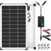 Voltset Solar Panel Charger Kit: 100W 12V Solar Panel with