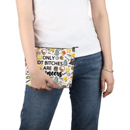 PWHAOO Engineering Gift Only Hot B*tches Be A Engineers Makeup Bag Engineer-Girl Woman Cosmetic Bag Engineer STU-dent Graduation Gift (Be A Engineers M C)